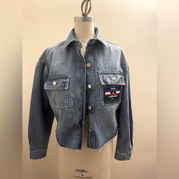Karl Lagerfeld Jean Jacket - Picture 2 of 7
